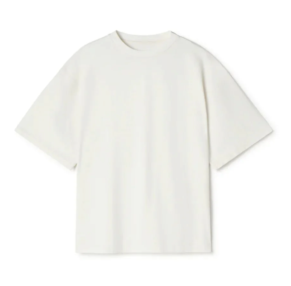 Playera Oversize 240 GSM OFF WHITE