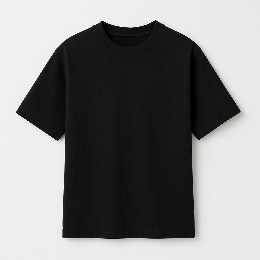 Playera Regular 240 GSM NEGRO